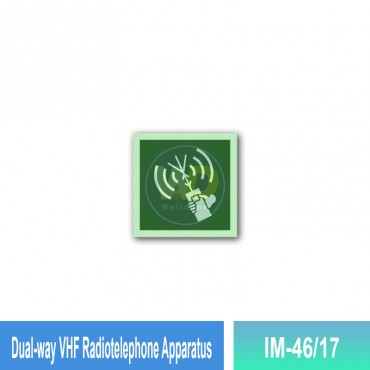 Dual-Way Telephone Apparatus Sign