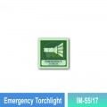 IM-55/17 Emergency Torchlight Sign | Photoluminescent IMO Sign | Welldone