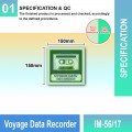 IM-56/17 Voyage Data Recorder Sign | Photoluminescent IMO Sign | Welldone