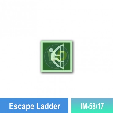 Escape Ladder Sign
