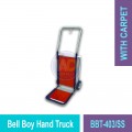 BBT-403/SS Bell Boy Hand Trolley | Quality Trolley Cart MY | Welldone