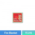 FE-3/16 Fire Blanket | Fire Fighting Equipment Sign MY | Welldone