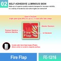FE-12/16 Fire Flap | Fire Fighting Equipment Sign MY | Welldone