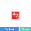 FE-14/16 Fire Point | Fire Fighting Equipment Sign MY | Welldone