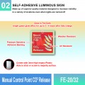 FE-20/32 Manual Control Point CO² Release | Fire F. EQPT Sign MY | Welldone
