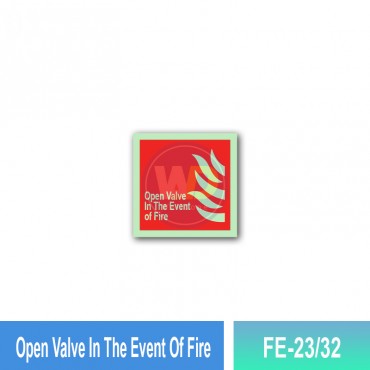 Open Valve In The Event Of Fire
