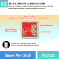 FE-25/32 Smoke Vent Shaft| Fire F. EQPT Sign MY | Welldone