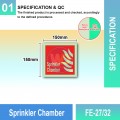 FE-27/32 Sprinkler Chamber | Fire Fighting Equipment MY | Welldone