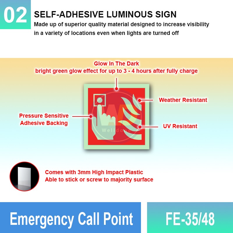 FE-35/48 Emergency Call Point | Fire Fighting Equipment MY | Welldone