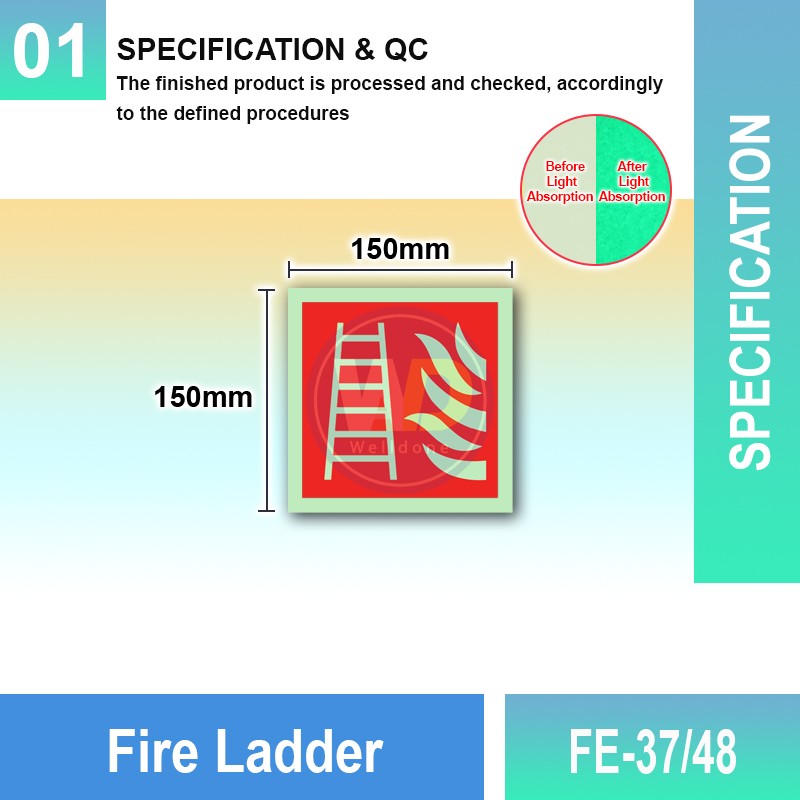 FE-37/48 Fire Ladder | Fire Fighting Equipment MY | Welldone