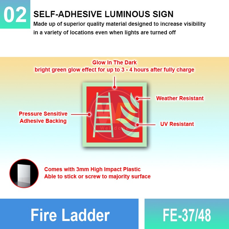 FE-37/48 Fire Ladder | Fire Fighting Equipment MY | Welldone