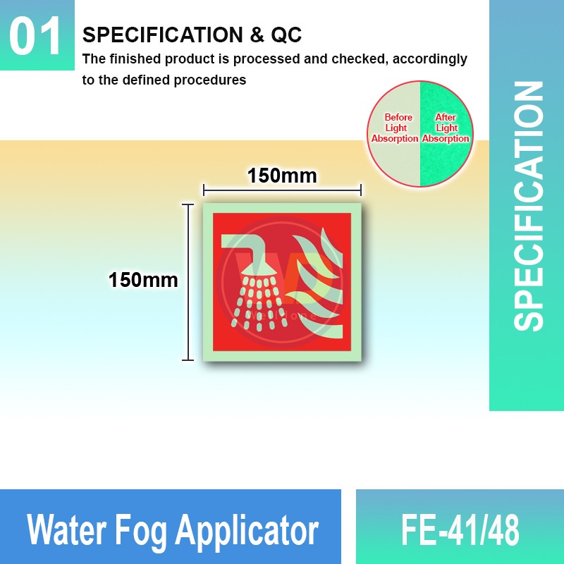 FE-41/48 Water Fog Applicator | Fire Fighting EQPT MY | Welldone