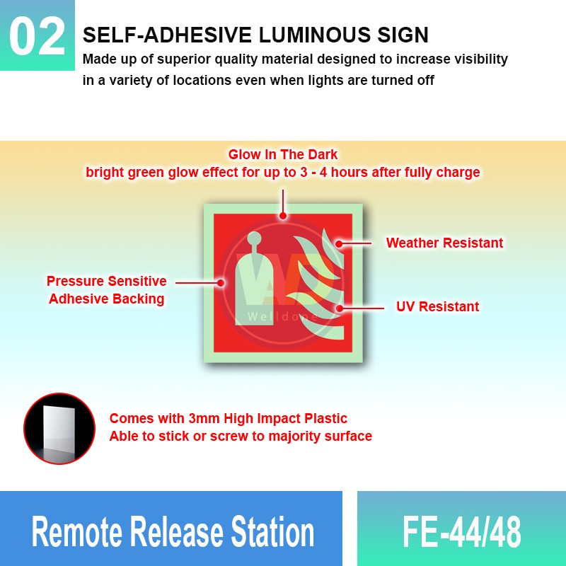 FE-44/48 Remote Release Station | Fire F. EQPT Sign MY | Welldone