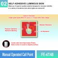 FE-47/48 Manual Operated Call Point | Fire F. EQPT Sign MY | Welldone