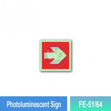 Photoluminescent Sign