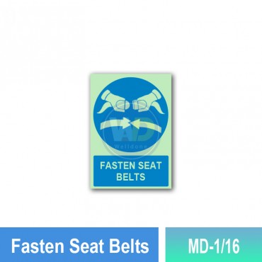 Fasten Seat Belts (IMO Sign)