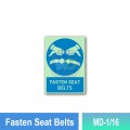 MD-1/16 Fasten Seat Belts | IMO Sign | Mandatory Sign MY | Welldone