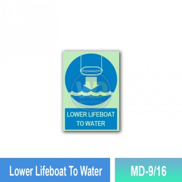 Lower Lifeboat To Water