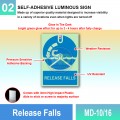 MD-10/16 Release Falls | IMO Sign | Mandatory Sign MY | Welldone