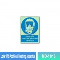 MD-11/16 Loker With Additional Breathing Apparatus | IMO Sign | Welldone