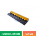 CBH-200 2 Channel Cable Hump | Quality Cable Protector MY | Welldone