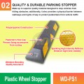 WD-PS1 Plastic Wheel Stopper | Quality Parking Stopper MY | Welldone