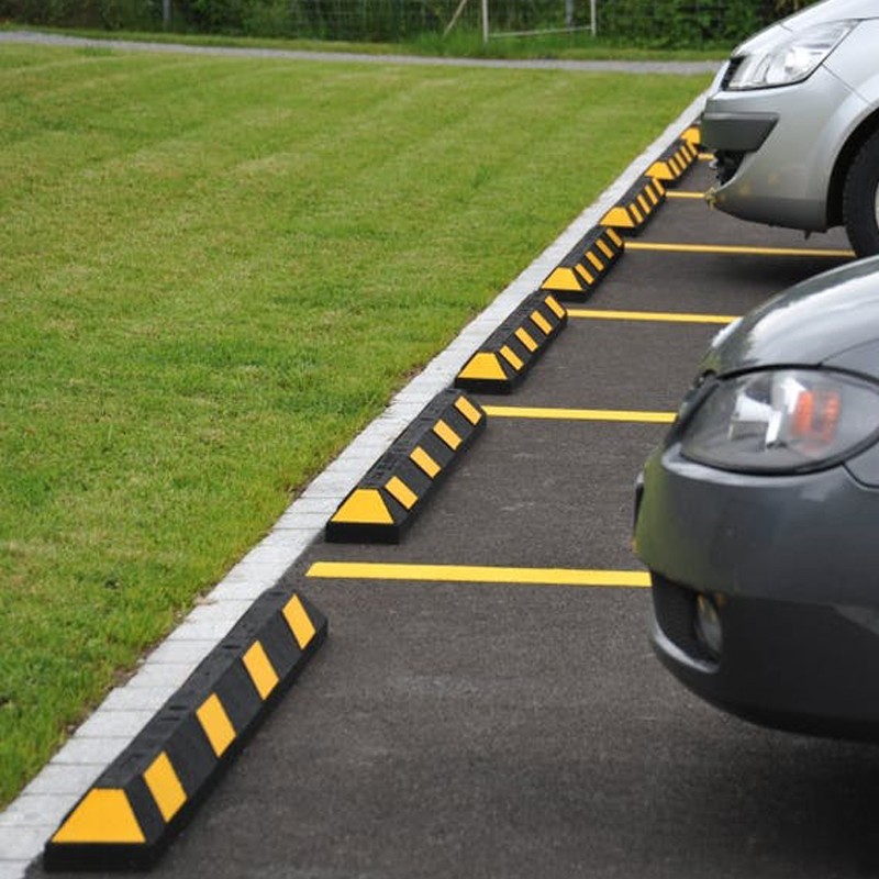 W-STP-C6 Rubber Wheel Stopper | Quality Parking Stopper MY - Welldone