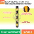 CG1200-B Rubber Corner Guard | Quality Edge Protector MY | Welldone