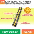 R-WG1000 Rubber Wall Guard | Impact Protection Solutions MY| Welldone