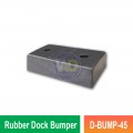 D-BUMP-45 Rubber Dock Bumper: Protect Your Warehouse Walls | Welldone