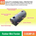 D-BUMP-20 Rubber Mini Fender | Impact Protection Solutions | Welldone