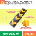 R-WG800 Arrow Wall Guard | Impact Protection Solutions MY | Welldone