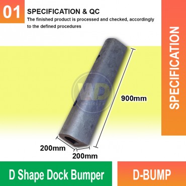D Shape Dock Bumper