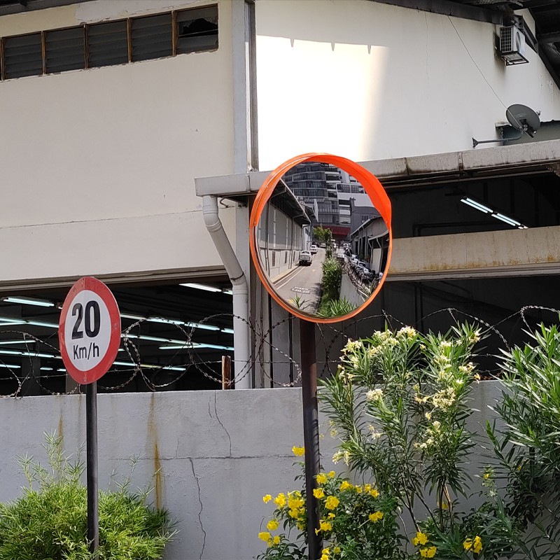 CM32-SS/C Stainless Steel Convex Mirror | Quality Safety Mirror MY | Welldone