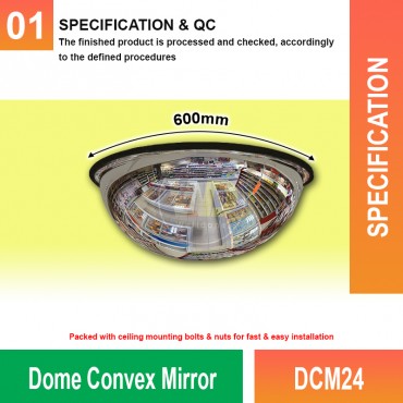 Dome Convex Mirror
