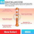 MB-820 Metal Bollard | Quality Safety Bollard Malaysia | Welldone