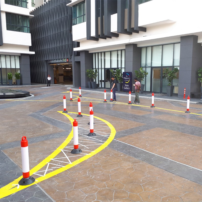 DRB-1 Detachable Bollard | Quality Safety Bollard Malaysia | Welldone