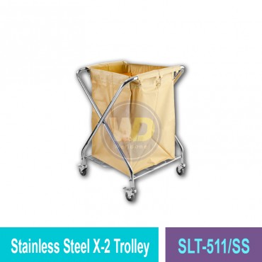 Stainless Steel X-2 Trolley