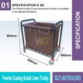 SLT-507/EX(GR) Powder Coating Soiled Linen Trolley | Welldone