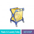 X2T-515/P Plastic X-2 Laundry Trolley | Quality Trolley Cart MY | Welldone
