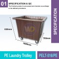 PELT-516/PE PE Laundry Trolley | Quality Trolley Cart MY | Welldone