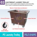 PELT-516/PE PE Laundry Trolley | Quality Trolley Cart MY | Welldone