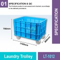 LT-1012 Laundry Trolley | Quality Trolley Cart MY | Welldone