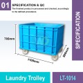 LT-1014 Laundry Trolley | Quality Trolley Cart MY | Welldone