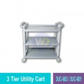 3UC-603 3 Tier Utility Cart | Quality Kitchen Trolley MY | Welldone