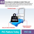 PHT-150 PVC Platform Trolley 150KG | Quality Trolley Cart MY | Welldone