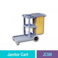 JC309 Janitor Cart | Quality Service Trolley Malaysia | Welldone