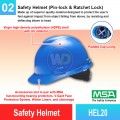 HEL20 Safety Helmet w SIRIM | Head Protection Equipment MY | Welldone