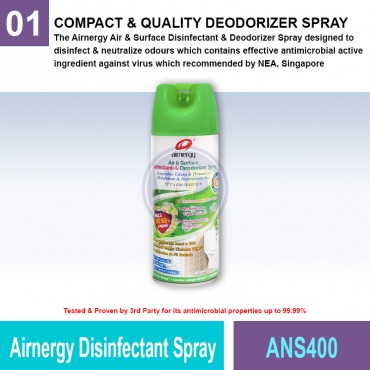 Airnergy Disinfectant Spray