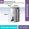 SD-181/SS Stainless Steel Soap Dispenser | Welldone